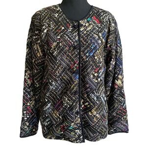 Vintage Patchwork Qiulted Women Jacket S Boho Fairy Grunge Lagenlook Soul Mate